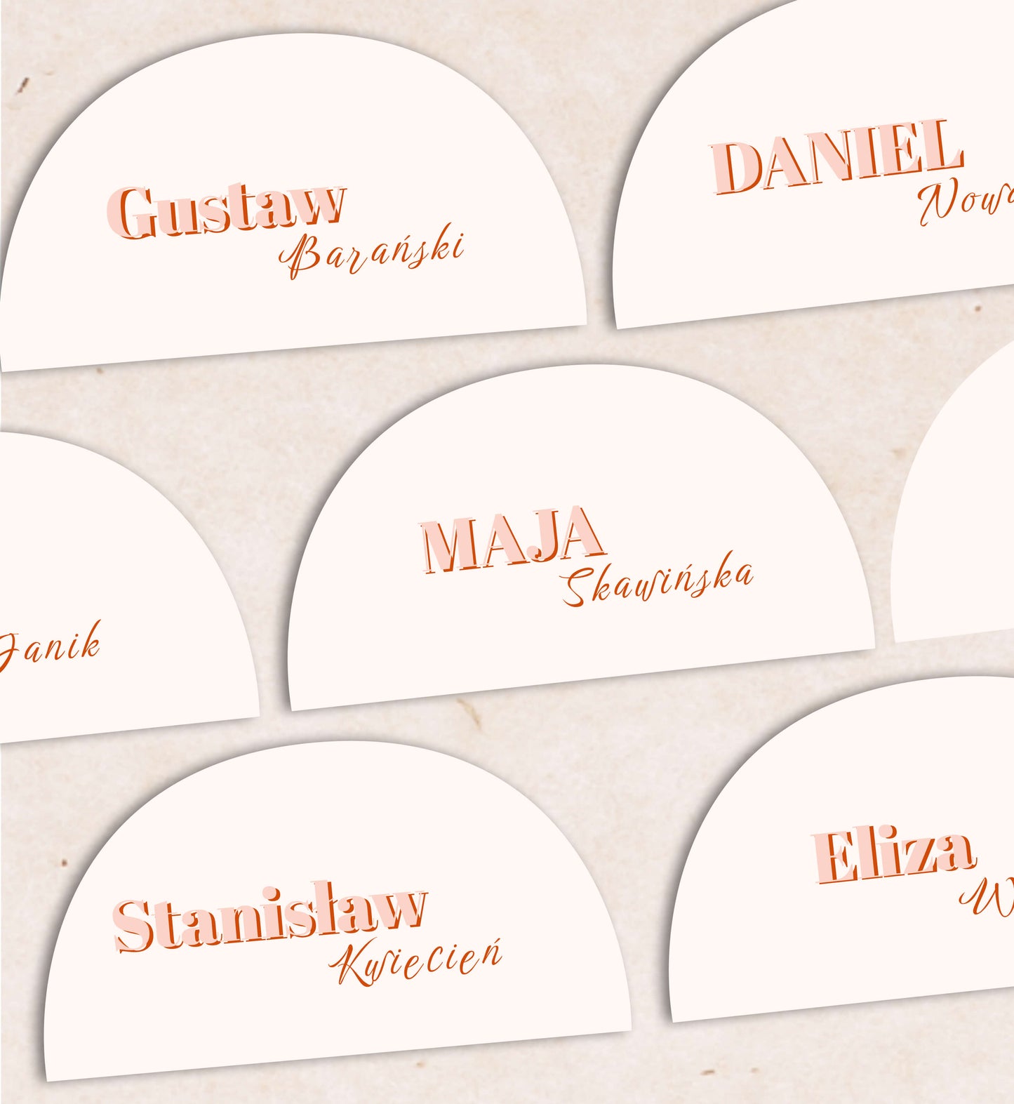 Winietka - Peachy Chic