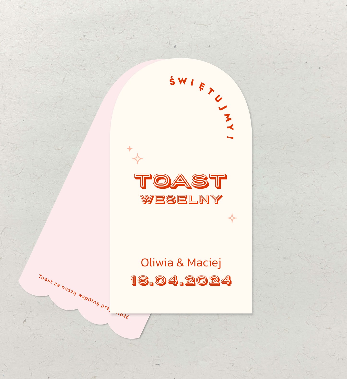 Zawieszka na alkohol dwuwarstwowa - Vanilla Crumble